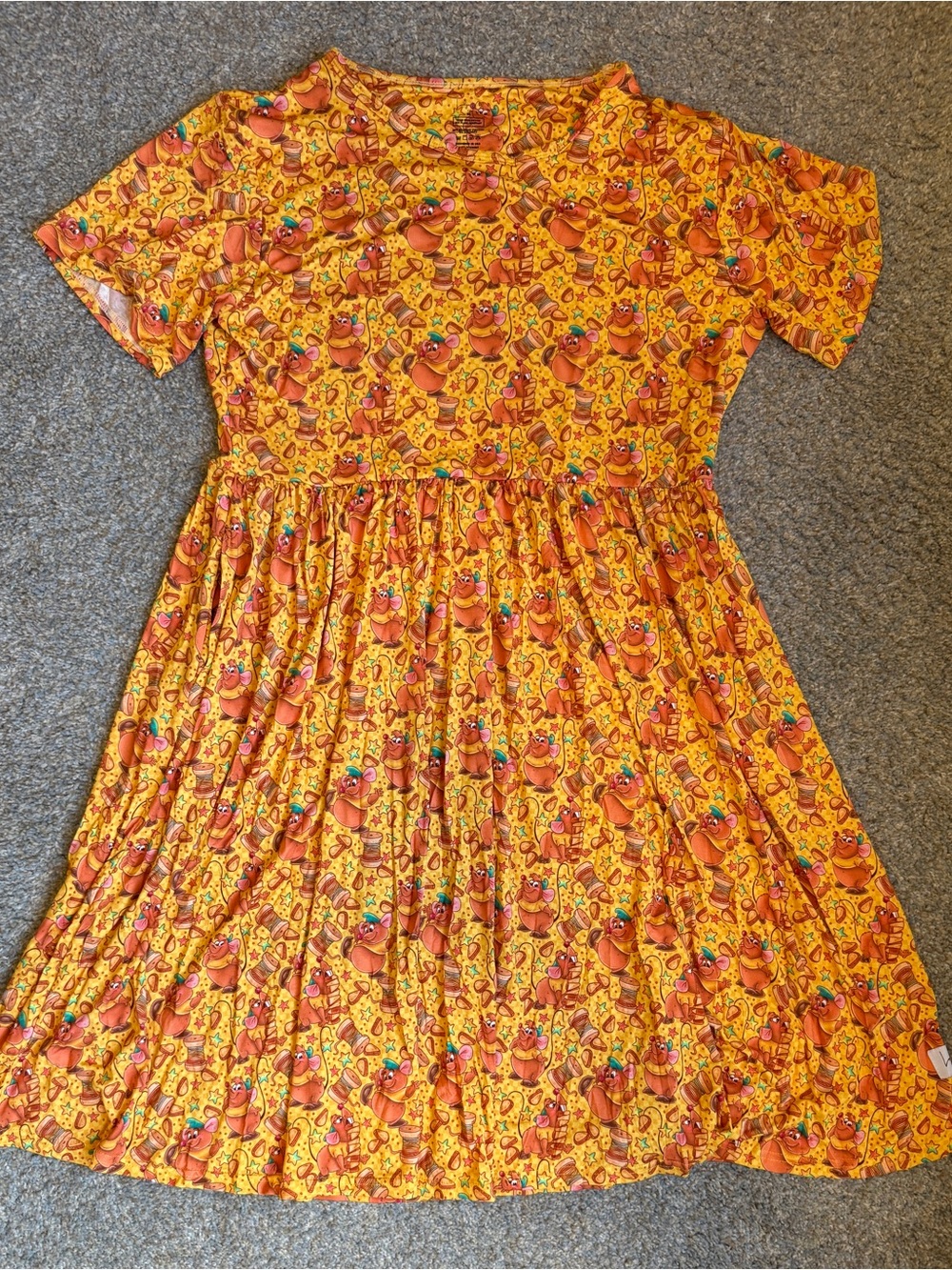Women’s Cinderella Disney Gus Gus mouse dress by Londyn & co. Classic twirl M